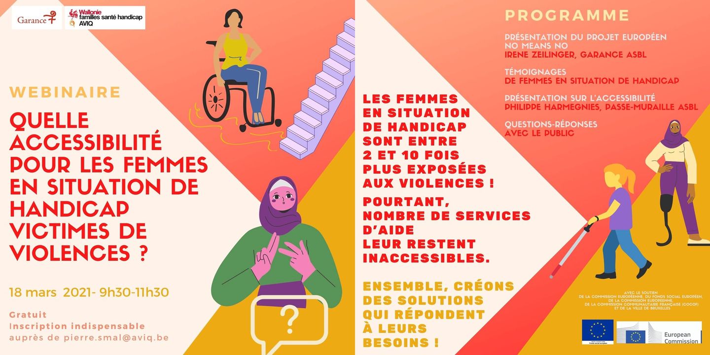 Webinaire : L'accessibilité pour les femmes en situation de handicap ...